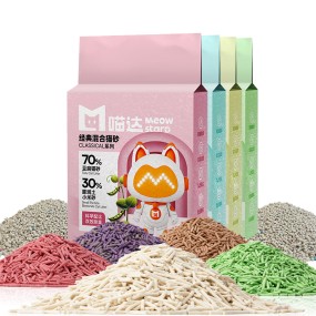 Tofu Bentonite Blend Cat Litter Supplier - Wholesale Low Dust