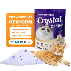 Lavender Crystal Cat Litter Supplier - 5L Gel Crystals Litters
