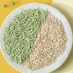 猫砂生产厂供应商-条状玉米结团