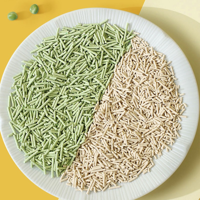 猫砂生产厂供应商-条状玉米结团