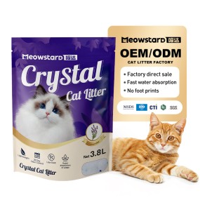 Premium Crystal Cat Litter Supplier - 1-8mm Bulk Silica Gel
