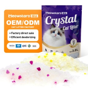 Crystal Cat Litter Manufacturer - Premium 3.8L Multiple Cats
