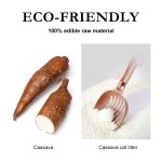 玉米木薯猫砂厂家-可定制除臭可冲