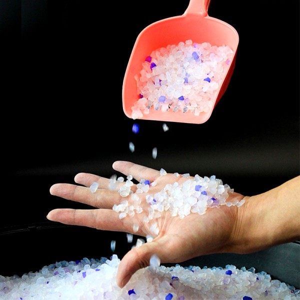 水晶猫砂供应商-10L健康监测结团