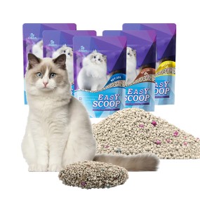 Colorful Cat Sand Supplier - Factory Supply Strong Adsorption Fast Agglomeration Dust Free Ball
