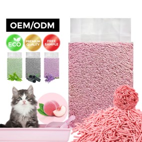 Tofu Cat Sand Manufacturer - OEM/ODM Factory Free Sample 99.9% Natural Dust Free Clumping