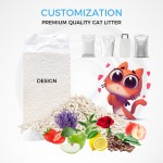 植物豆腐猫砂厂家-OEM ODM大包装6L薰衣草蜜桃味优质天然
