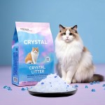 蓝水晶猫砂厂家-批发工厂直供低尘1-8mm1.6kg