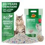 猫砂厂家-OEM低尘强结团球型ARENA PARA GATOS