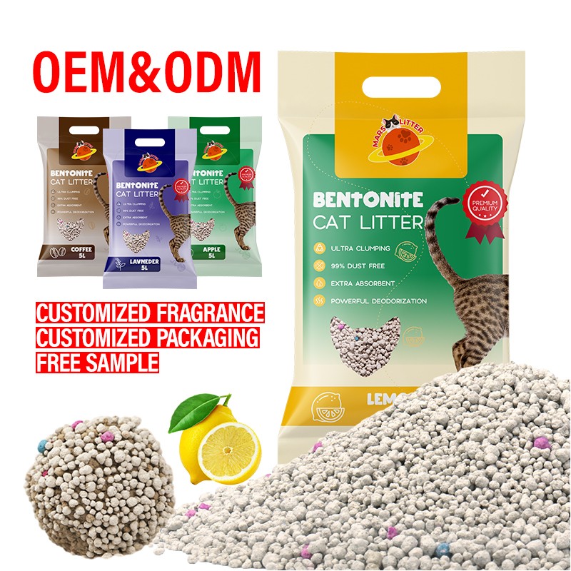 猫砂厂家-天然钠10L球型ARENA PARA GATOS快结团