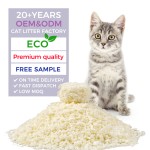 Cassava Cat Litter Factory - OEM ODM Custom Odor Control Natural High Absorption Dust Free