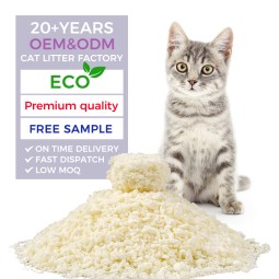 木薯猫砂厂家-OEM ODM可定制控味天然高吸水无尘
