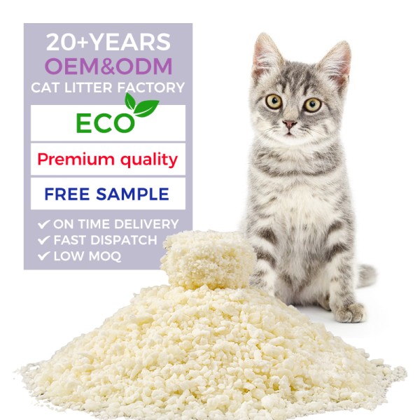 Cassava Cat Litter Factory - OEM ODM Custom Odor Control Natural High Absorption Dust Free