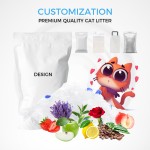 硅胶猫砂厂家-批发环保不结团3.8L蓝水晶