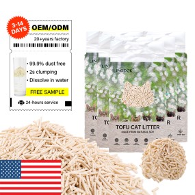 Natural Tofu Litter Supplier - China Natural Tofu Highly Absorbent 2mm Arena Para Gato