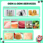 湿猫粮厂家-批发可定制高品质猫罐头鸡肉块味