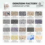 豆腐猫砂厂家-柠檬薰衣草咖啡苹果味条型无尘可冲