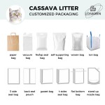 Cassava Cat Litter Factory - Wholesale Custom OEM ODM Cassava Eco Friendly Natural Plant