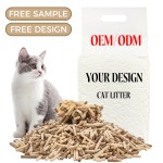 植物纤维猫砂厂家-批发可定制植物纤维2.0mm条型快结团