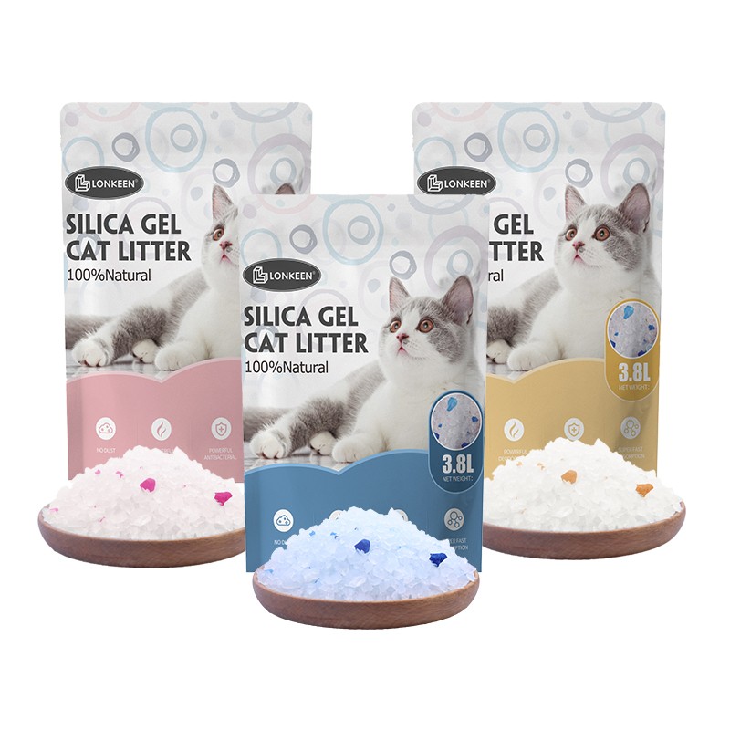 微晶猫砂厂家-中国供应高吸水微晶ARENA PARA GATOS