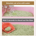 天然豆腐猫砂厂家-苹果柠檬味条型可食用植物可冲