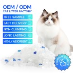硅胶猫砂厂家-批发环保不结团3.8L蓝水晶