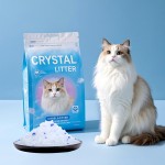 蓝水晶猫砂厂家-批发工厂直供低尘1-8mm1.6kg