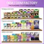 环保猫砂厂家-OEM ODM低尘1-3mm球型强结团