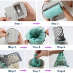 宠物清洁铲生产商-便携二合一带袋