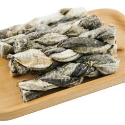 狗零食厂家-健康口味干鳕鱼皮棒有机天然零食