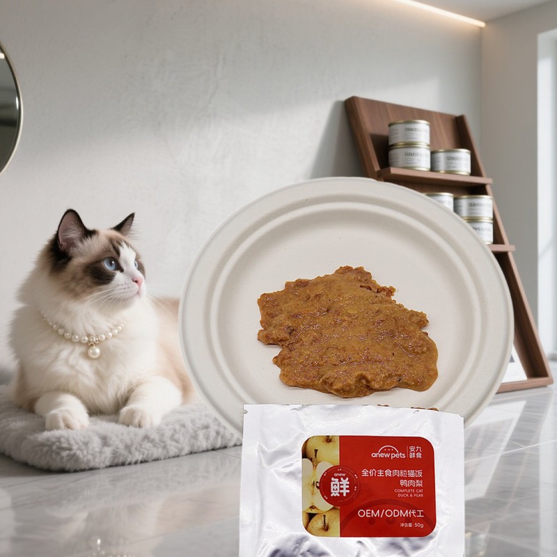 猫液体零食厂家-OEM潮湿鲜肉可定制12g甜猫条