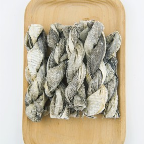 干燥鱼皮厂家-海产最优价三文鱼皮狗零食宠物食品