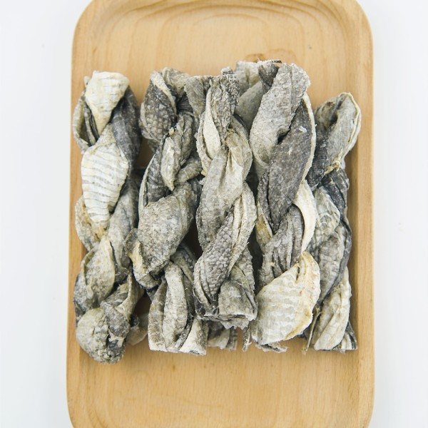 干燥鱼皮厂家-海产最优价三文鱼皮狗零食宠物食品