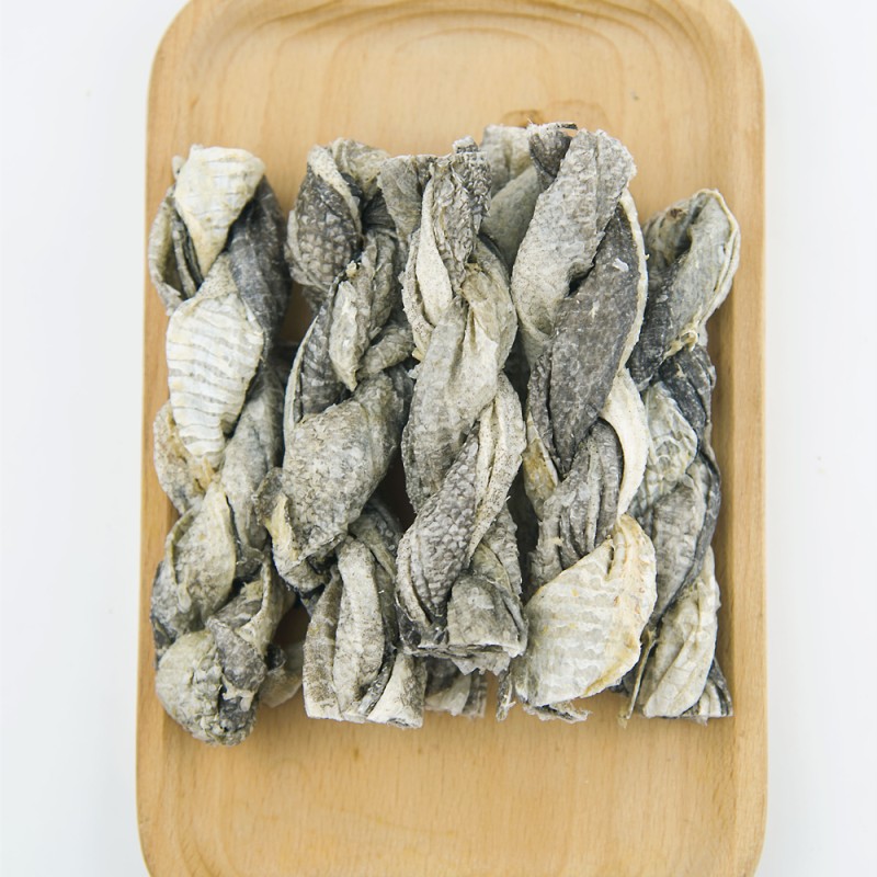 干燥鱼皮厂家-海产最优价三文鱼皮狗零食宠物食品