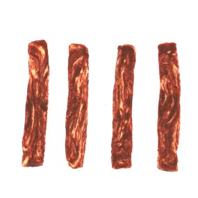 干燥牛肉棒厂家-OEM健康中国工厂牛肉鳕鱼霸王小棒批发