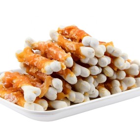 狗咬胶厂家-鸡肉淀粉骨干零食训练零食制造商