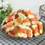 狗饼干厂家-私标混合鸡肉牛肉味宠物食品零食