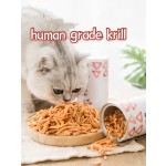 冻干磷虾厂家-100%天然南极磷虾宠物零食猫粮