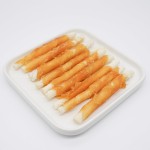 宠物零食厂家-工厂批发鸡肉包裹牛皮卷制造商