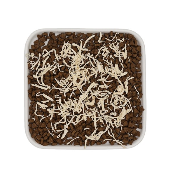 猫粮厂家-热销干燥鲜肉添加高蛋白成猫