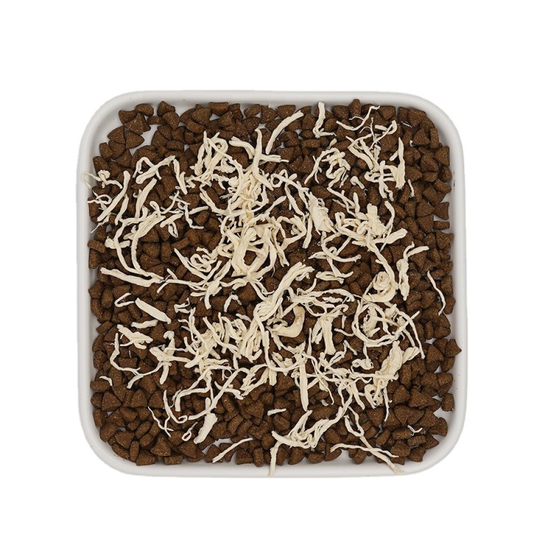 猫粮厂家-热销干燥鲜肉添加高蛋白成猫