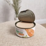 猫罐头厂家-健康美味人类级鸡肉鱼金枪鱼虾肉汁