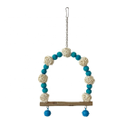 鸟玩具厂家-批发大鹦鹉啃咬彩色天然木块玩耍