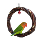 鹦鹉玩具厂家-批发大鸟啃咬天然木块撕裂玩耍玩具