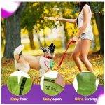 可降解便袋厂家-150只装牵引绳分配器10卷环保易开