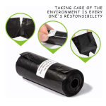 狗便袋厂家-黑色易携坚固防漏户外散步旅行牛皮纸