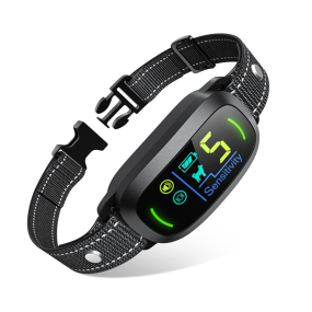 Dog Bark Collar Factory - Factory Price Rechargeable Smart Anti Barking 5 Adjustable Sensitivity