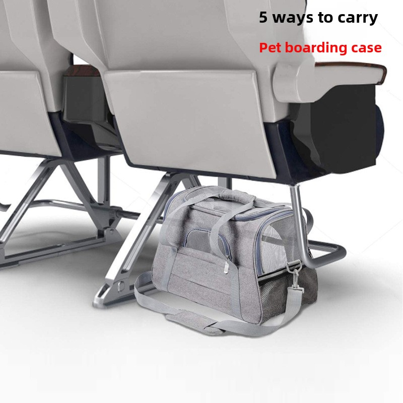 宠物旅行袋厂家-热销跨境时尚牛津布拉链