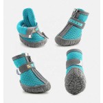 防水狗靴厂家-荧光橙可调带 rugged防滑底