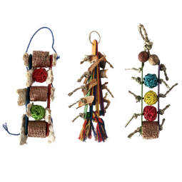 鸟啃咬玩具厂家-工厂价大鹦鹉彩色木块撕裂